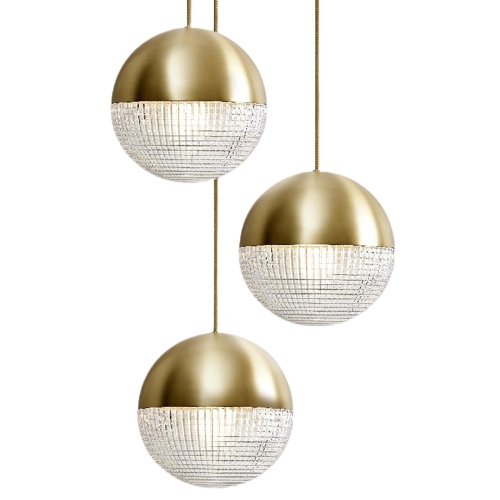 Lee Broom - Little Lens flair kroonluchter 3 piece Hanglamp Top Merken Winkel